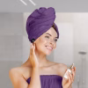 Πετσέτα Μαλλιών Turban 3408 Μωβ Πετσέτα Μαλλιών Turban 3408 Μωβ