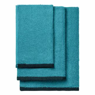 Beauty Home Σετ πετσέτες Art 3456 Σετ 3τμχ Πετρόλ