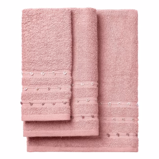 Σετ Πετσέτες Art 3462 Σετ 3τμχ Ροζ