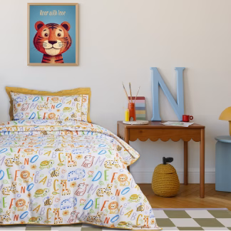 Das Kids Σετ Παπλωματοθηκη Μονη 4970 Multicolor Multicolor