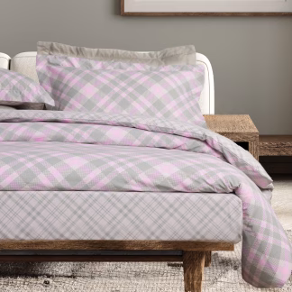 Das Home Σετ Παπλωματοθηκη Μονη Casual 5436 Mint - Pink Mint - Pink
