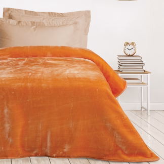 Das Kids Κουβερτα Velour Monh 0297 Salmon Salmon