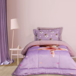 Das Kids Κουβερτοπαπλωμα 160Χ220 4972 Pink - Purple Pink - Purple