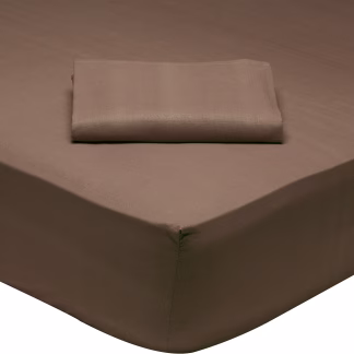 Das Home Σεντονι King Με Λαστιχο Coffee Bronw 1004 Coffee Brown Coffee Brown