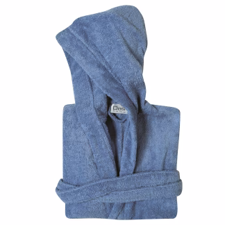 Das Home Μπουρνουζι Xlarge Dusty Blue Casual 5909 Dusty Blue Dusty Blue