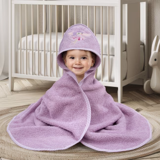 LINO Κάπα Βρεφική (75x75) Hada Λιλά LINO Κάπα Βρεφική (75x75) Hada Λιλά