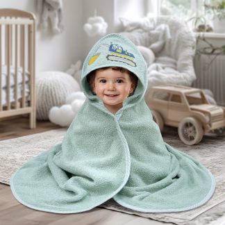 LINO Κάπα Βρεφική (75x75) Trattore Μέντα LINO Κάπα Βρεφική (75x75) Trattore Μέντα