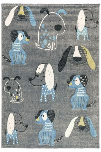 Παιδικό Χαλί Kids 8320A Blue 70X150