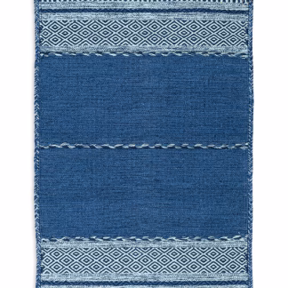 Χαλί Βαμβακερό Mykonos Blue 070X140 KoulisCarpets Χαλί Βαμβακερό Mykonos Blue 070X140 KoulisCarpets