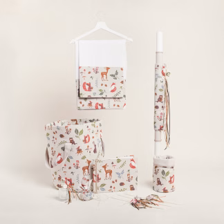 Σετ Βαπτισης Forest Wood Animals