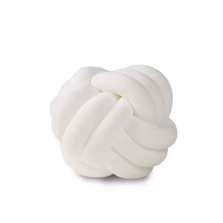 Das Home Διακοσμητικο Μαξιλαρι Φ.22 2280 White White