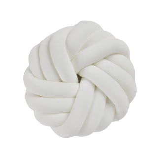 Das Home Διακοσμητικο Μαξιλαρι Φ.35 2294 White White
