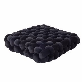 Das Home Διακοσμητικο Μαξιλαρι 40X40 2281 Black Black