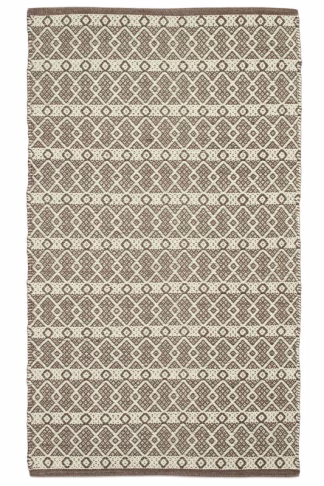 Ταπέτο Βαμβακερό Santorini Brown 070X140 Ταπέτο Βαμβακερό Santorini Brown 070X140