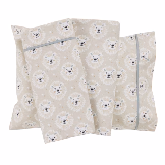 Das Baby Σετ Σεντονια Κουνιασ Fun 4979 Taupe Taupe