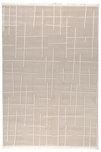 Σετ Κρεβατοκάμαρας (3τμχ) Χαλί Liner LZ158 Beige