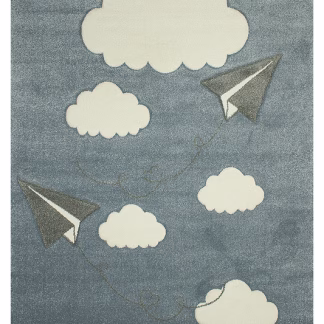 Παιδικό Χαλί Kids 1455a Blue 70X150  KoulisCarpets Παιδικό Χαλί Kids 1455a Blue 70X150  KoulisCarpets