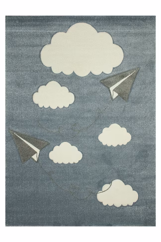 Παιδικό Χαλί Kids 1455a Blue 70X150