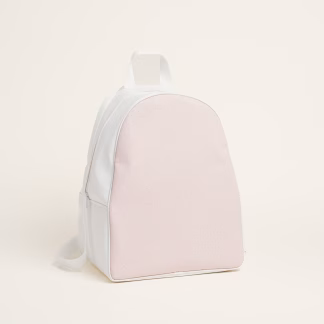 Backpack 43x35x23cm Ροζ Χρυσο Lurex