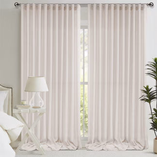 LINO Κουρτίνα Με Τρέσα (150x295) 1003 Ιβουαρ