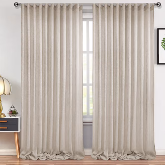LINO Κουρτίνα Με Τρέσα (300x295) 1001 Μπεζ