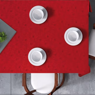 Beauty Home Τραπεζομάντηλο Art 8260 160x230  Κόκκινο