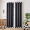 Κουρτίνα Blackout Jacquard Σκίασης Με 8 Μεταλλικούς Κρίκους Glare 8444 140×270 Ανθρακί Κουρτίνα Blackout Jacquard Σκίασης Με 8 Μεταλλικούς Κρίκους Glare 8444 140×270 Ανθρακί