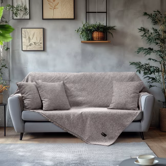 Beauty Home Ριχτάρι Διθέσιο Art 8646 170x240 Γκρι Beauty Home Ριχτάρι Διθέσιο Art 8646 170x240 Γκρι
