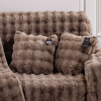 Beauty Home Γούνινη Μαξιλαροθήκη διακοσμητική Art 8722 40x40 Μόκα Beauty Home Γούνινη Μαξιλαροθήκη διακοσμητική Art 8722 40x40 Μόκα