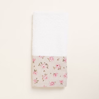 Πετσετα 30 X 50 Cm Μινι Φλοραλ Μπεζ