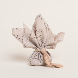 Μαντηλι 27 X 27 Cm Κλαδια Μπεζ Φοντο