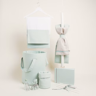 Σετ Βαπτισης Βεραμαν Χρυσο Lurex