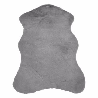 Beauty Home Πατάκι Rabbit Art 9643 Τομαράκι 80x120 Γκρι