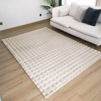 Beauty Home Χαλί Bubble Art 9662 Εκρού 133x190 Beauty Home Χαλί Bubble Art 9662 Εκρού 133x190