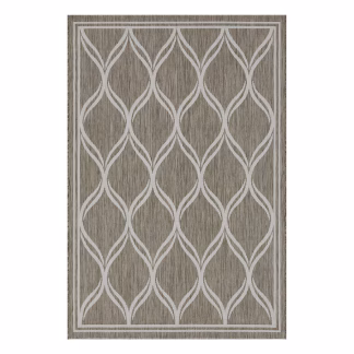 Beauty Home Διάδρομος με το μέτρο ψάθα Palm Art 9773 67cm Μπέζ