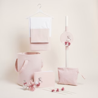 Σετ Βαπτισης Μπαλαρινα Τελαρο