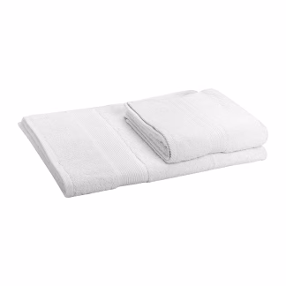 Πετσέτα Μπάνιου Ξενοδοχείου Fluffy 550gsm 100% Cotton 70x140 Λευκό