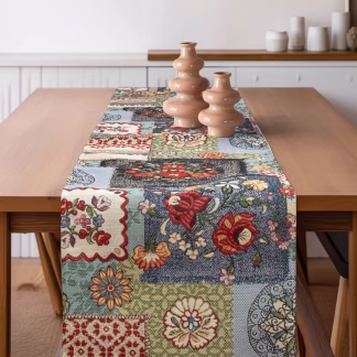 Ραννερ Folklore Jeans Patch