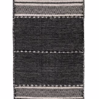 Χαλί Βαμβακερό Mykonos Grey 070X140 KoulisCarpets Χαλί Βαμβακερό Mykonos Grey 070X140 KoulisCarpets