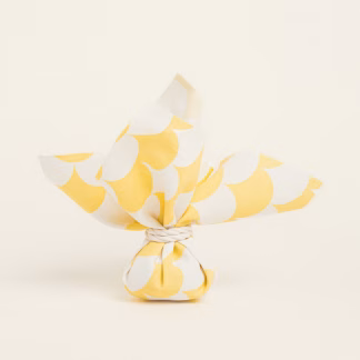 Μαντηλι 27 X 27 Cm Γοργονε Κιτρινο