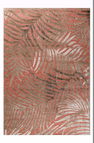 Χαλί Boheme 00012-720 133×190 Καφέ / Κόκκινο
