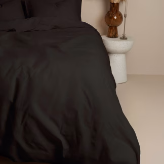 Sunshine Παπλωματοθήκη Cotton Feelings 111 Black Διπλή (200x250)