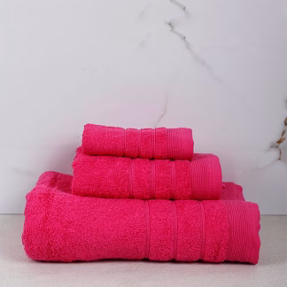 Sunshine Πετσέτα Χίμπουρι 4 Fuchsia Προσώπου (50x90)