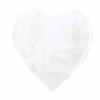 Παιδικό χαλί Bunny Kids Heart White Royal Carpet - 100 x 100 cm