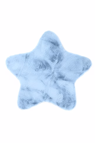 Παιδικό χαλί Bunny Kids Star Blue - 100 x 100 cm