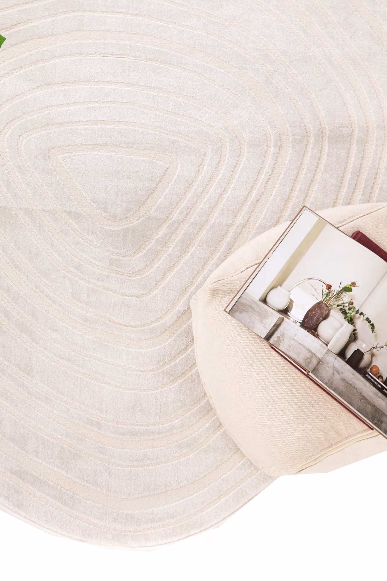 Χαλί Organic 264 CREAM - 133 x 133 cm Χαλί Organic 264 CREAM - 133 x 133 cm
