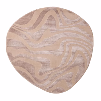 Χαλί Organic 265 BEIGE Royal Carpet - 133 x 133 cm Χαλί Organic 265 BEIGE Royal Carpet - 133 x 133 cm