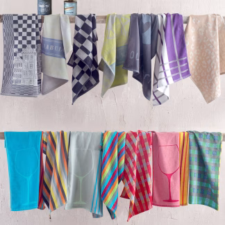 Rythmos Σετ 6 Πετσετεσ Κουζινασ 6Χ(50Χ70)