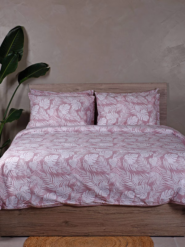 Σετ Σεντόνια Cotton Feelings 2038 Pink Μονό με λάστιχο(105x205+30) Σετ Σεντόνια Cotton Feelings 2038 Pink Μονό με λάστιχο(105x205+30)