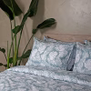 Σετ Σεντόνια Cotton Feelings 2038 Γαλάζιο Διπλό Με Λάστιχο (150×205+30)